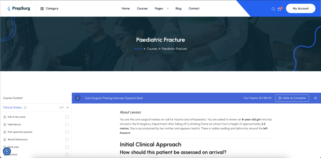 Sample PrepSurg CST Interview Scenario